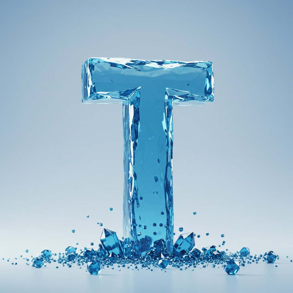 Blue crystal 3 — litera T