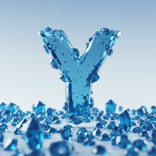 Blue crystal 3 — litera Y