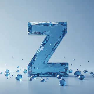 Blue crystal 3 — litera Z