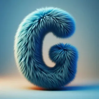 Blue fur — litera G