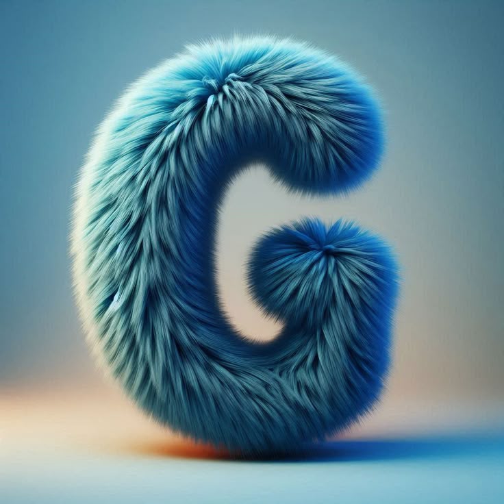 Blue fur — litera G