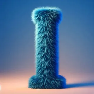Blue fur — litera I