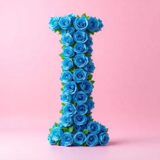 Blue roses — litera I