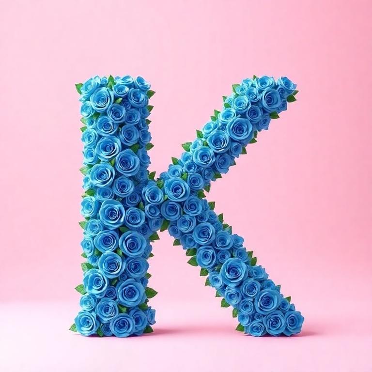 Blue roses — litera K