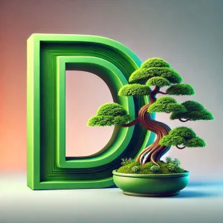 Bonsai — litera D