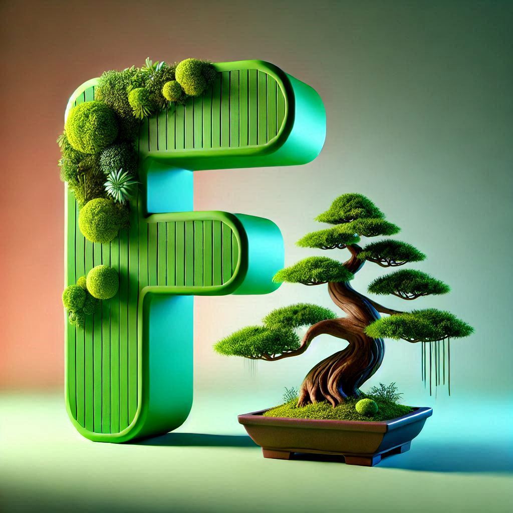 Bonsai — litera F
