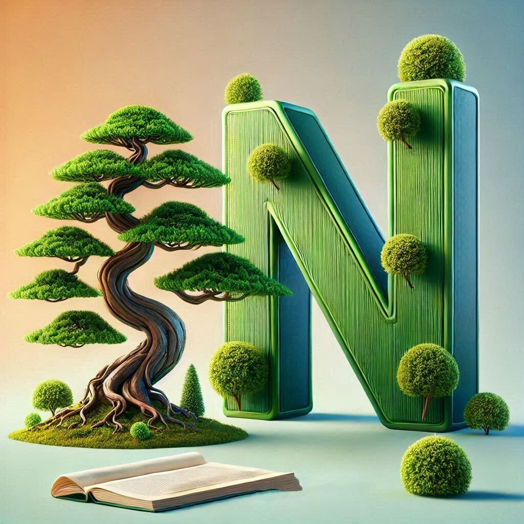 Bonsai — litera N