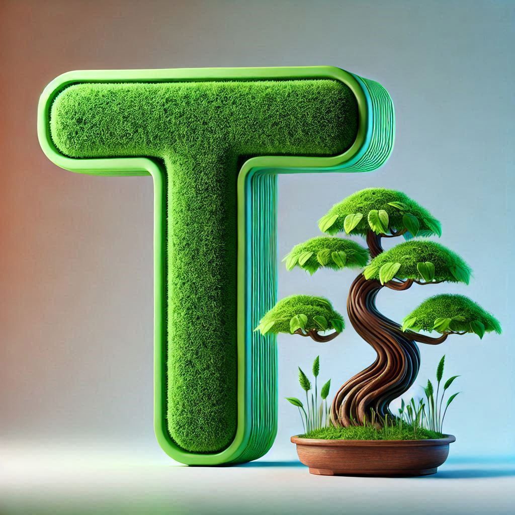 Bonsai — litera T