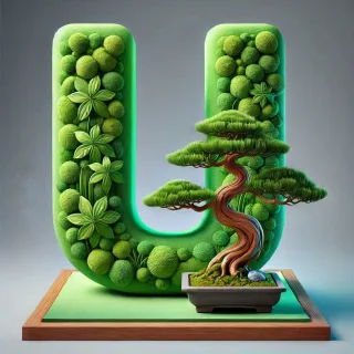 Bonsai — litera U