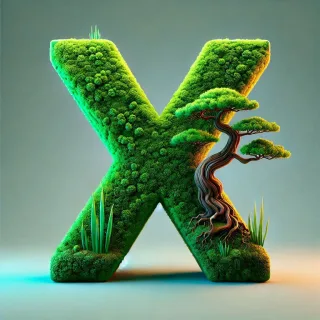 Bonsai — litera X