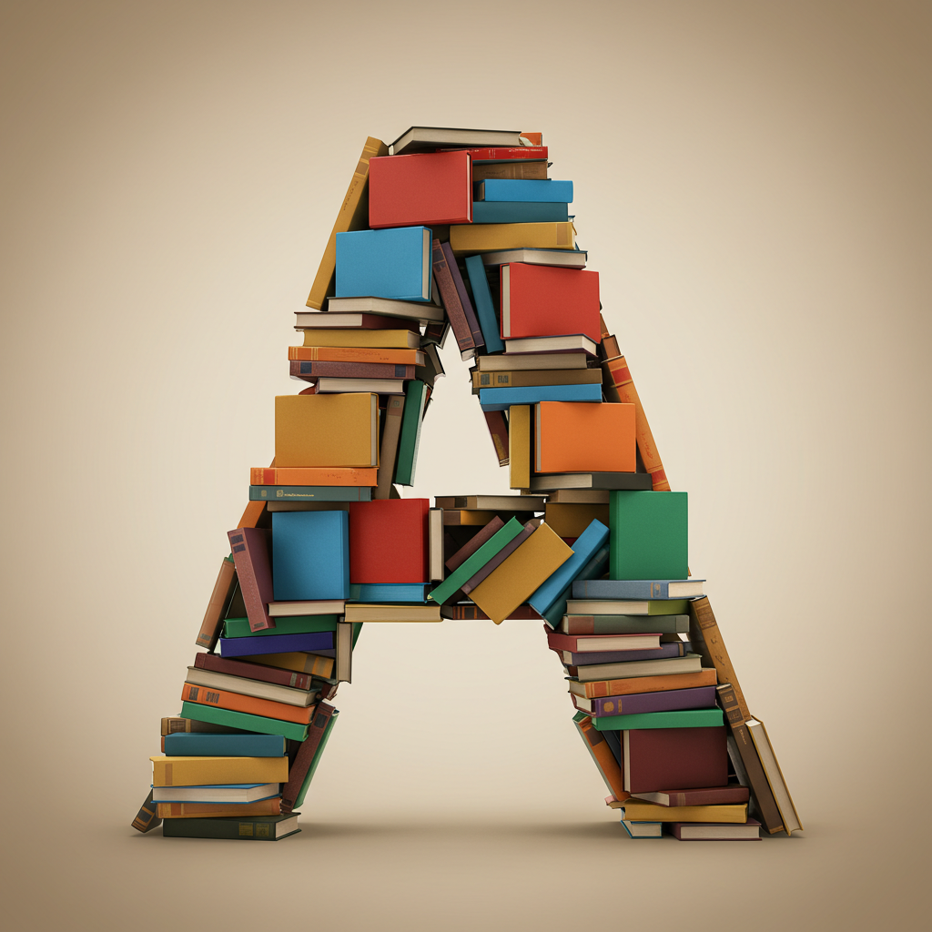 Books 2 — litera A (wariant 2)