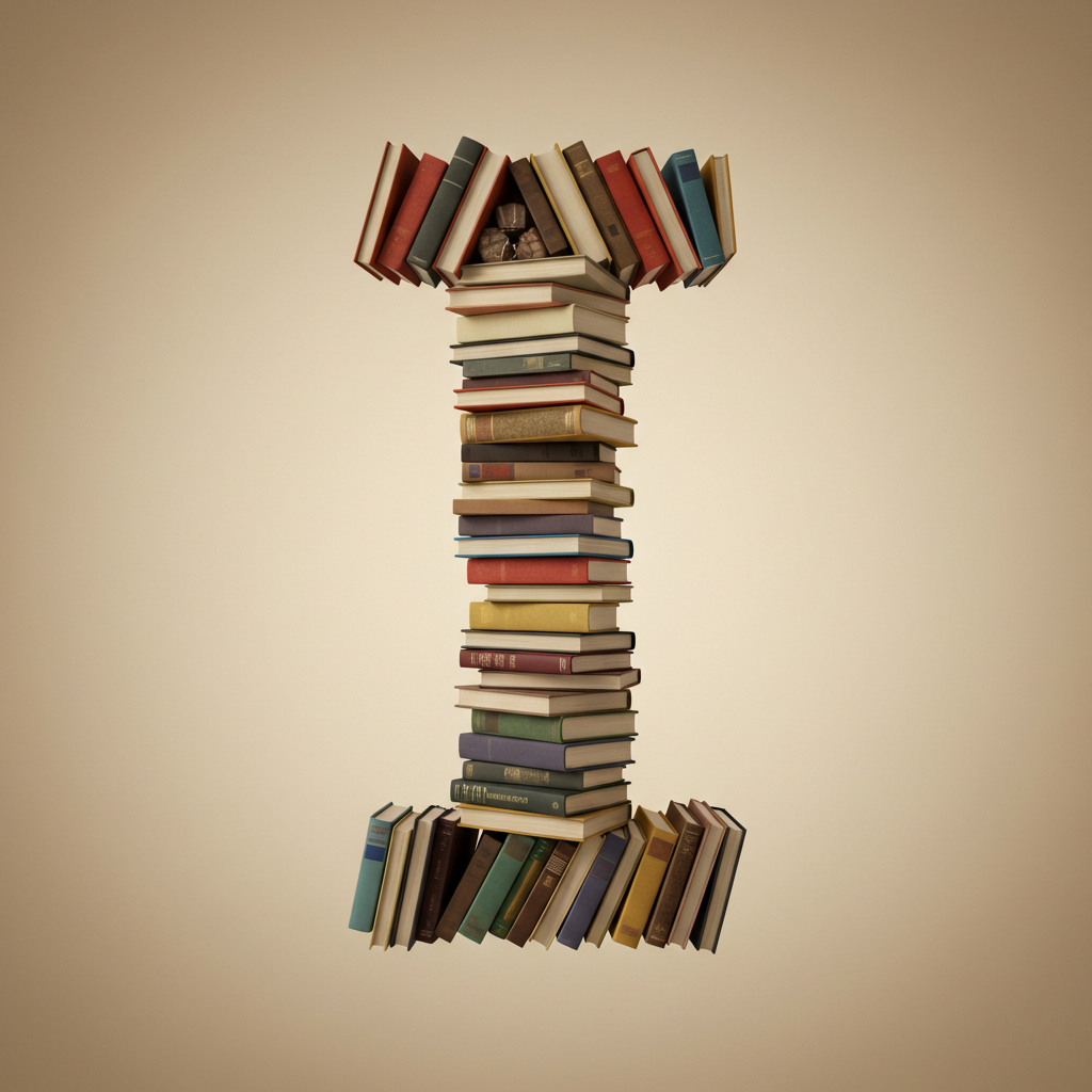 Books 2 — litera I (wariant 2)