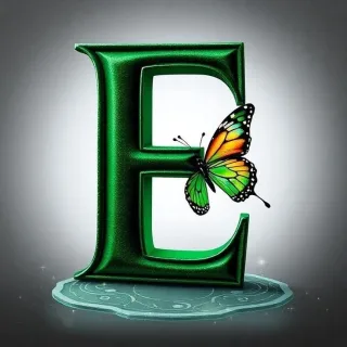 Butterflies 2 — litera E