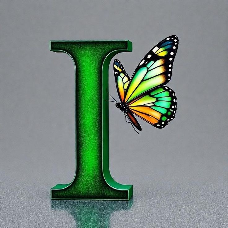 Butterflies 2 — litera I