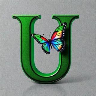 Butterflies 2 — litera U