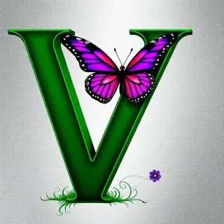 Butterflies 2 — litera V