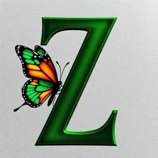 Butterflies 2 — litera Z