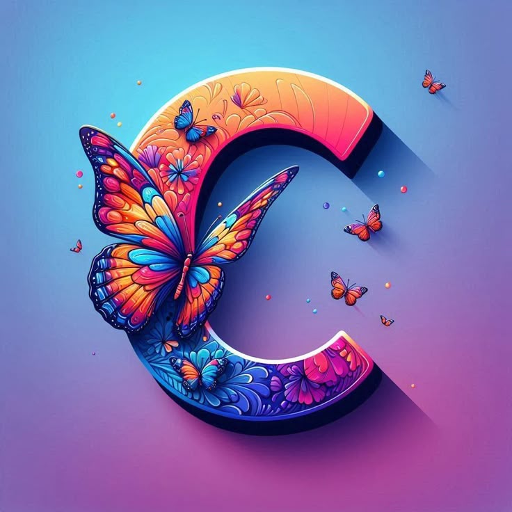 Butterflies — litera C
