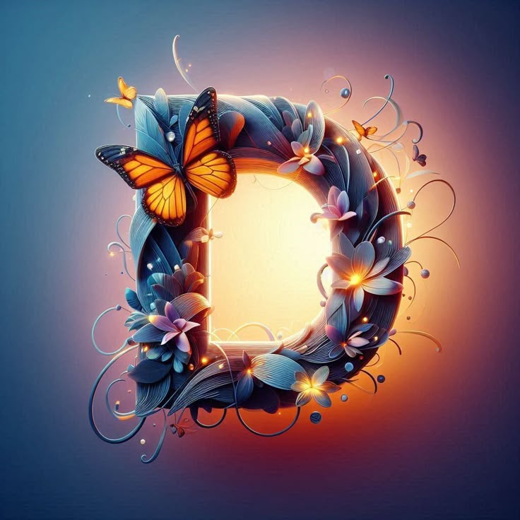 Butterflies — litera D