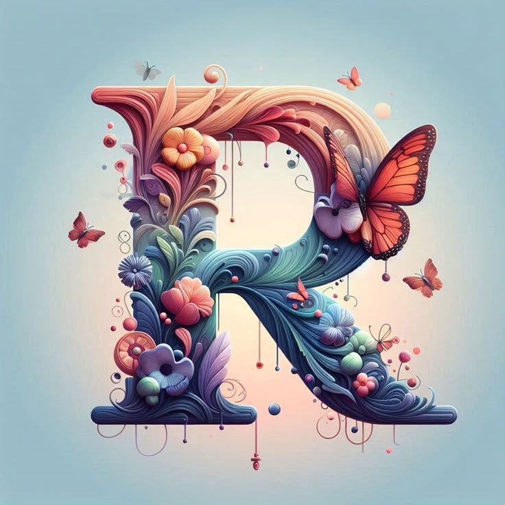 Butterflies — litera R