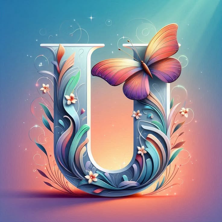 Butterflies — litera U