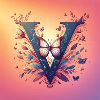 Butterflies — litera V