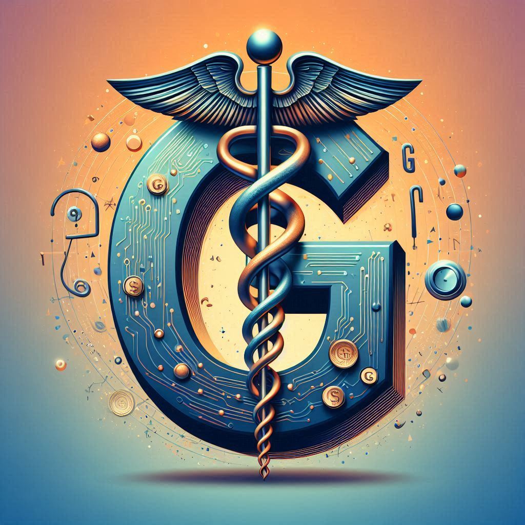 Caduceus — litera G (wariant 2)