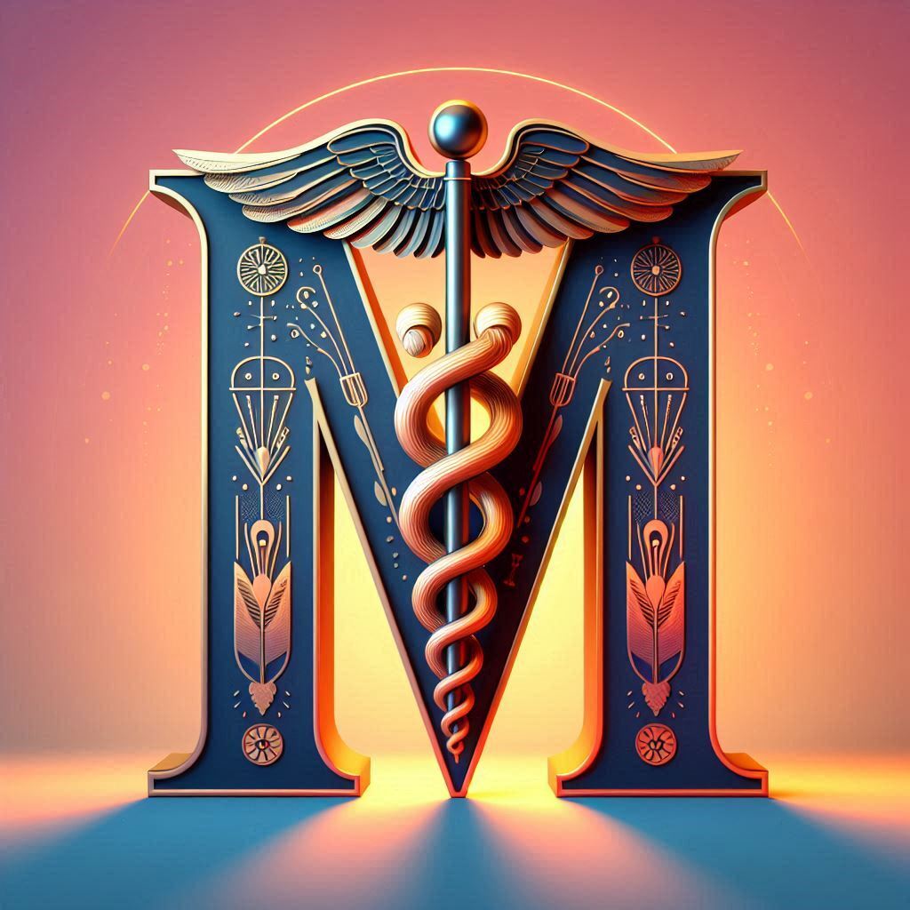 Caduceus — litera M