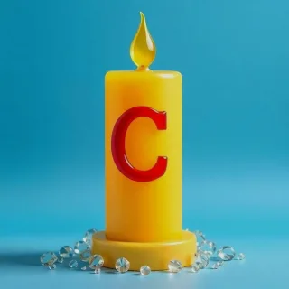 Candles 2 — litera C