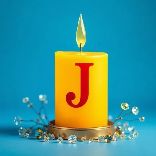 Candles 2 — litera J