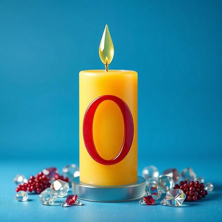 Candles 2 — litera O