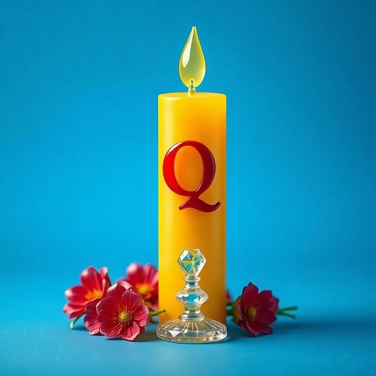 Candles 2 — litera Q