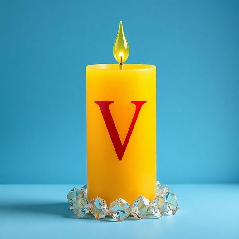 Candles 2 — litera V