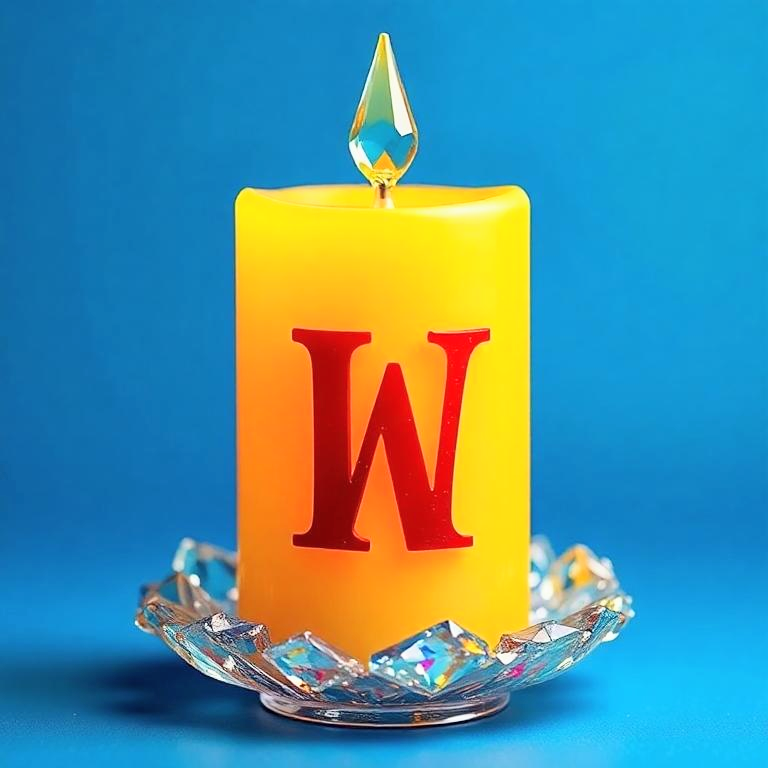 Candles 2 — litera W