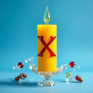 Candles 2 — litera X