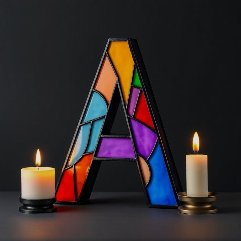 Candles — litera A