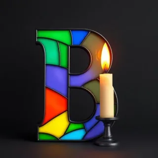Candles — litera B