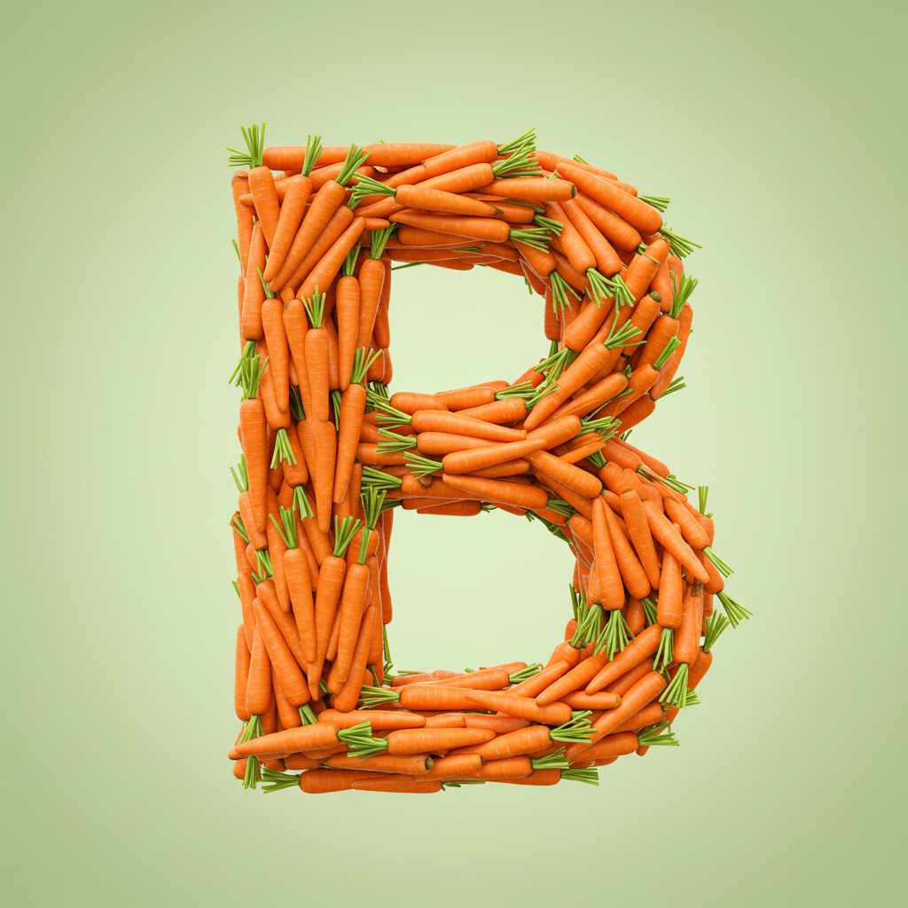 Carrots — litera B (wariant 2)