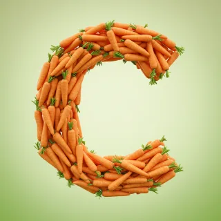 Carrots — litera C (wariant 2)