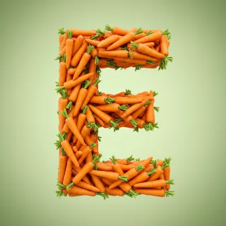 Carrots — litera E (wariant 2)
