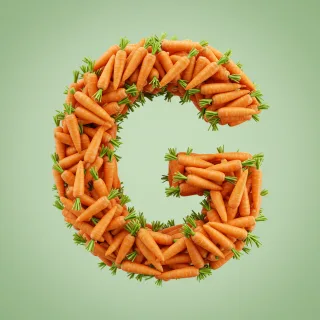 Carrots — litera G (wariant 2)