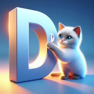 Cats 2 — litera D (wariant 2)