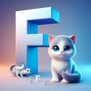 Cats 2 — litera F (wariant 2)