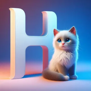 Cats 2 — litera H (wariant 2)