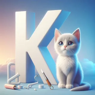 Cats 2 — litera K (wariant 2)