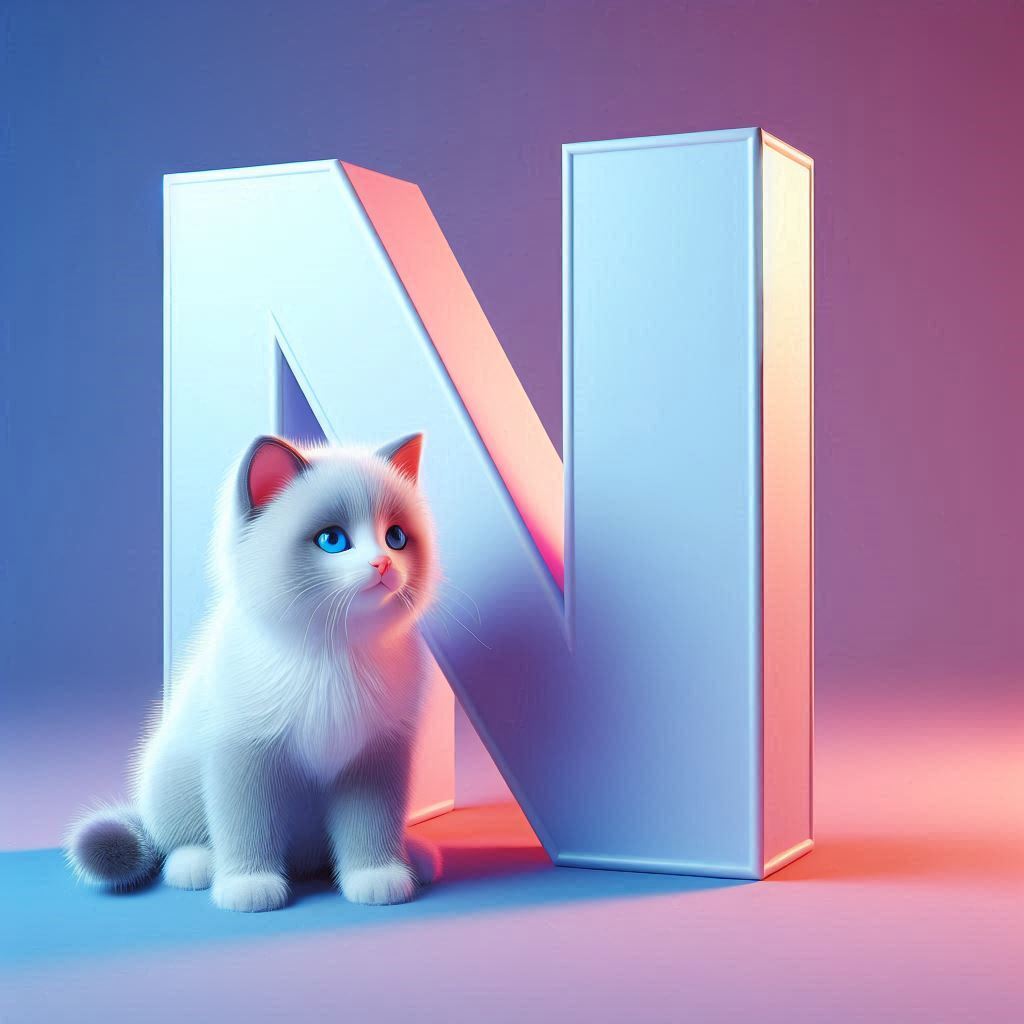 Cats 2 — litera N (wariant 2)