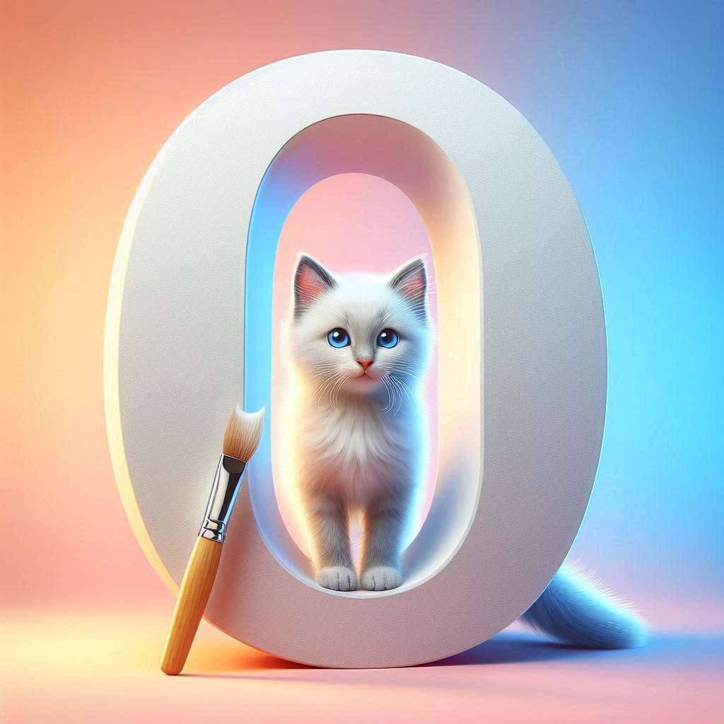 Cats 2 — litera O (wariant 2)