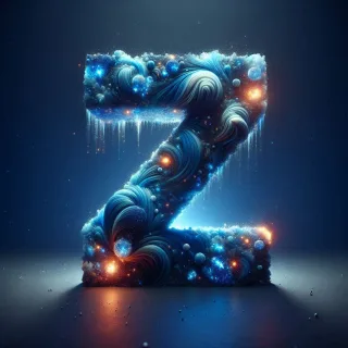Celestial glow — litera Z