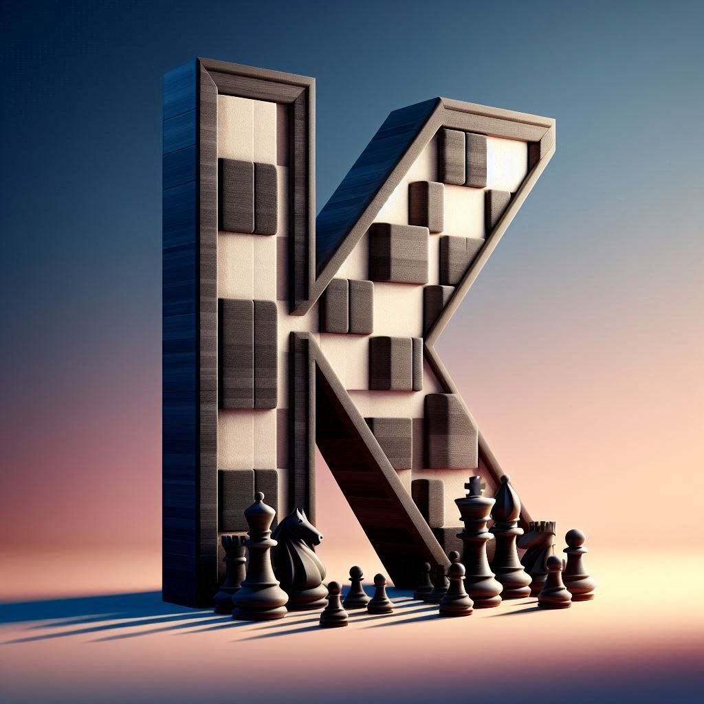 Chess — litera K