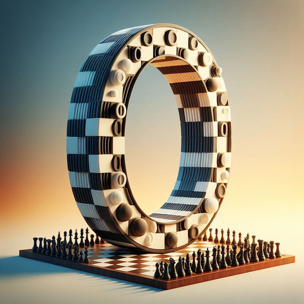 Chess — litera O (wariant 2)